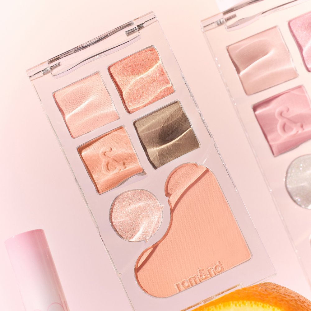 [Rom&nd] [Newbare] Bảng Phấn Mắt & Má Hồng Romand Bare Layer Palette 14g