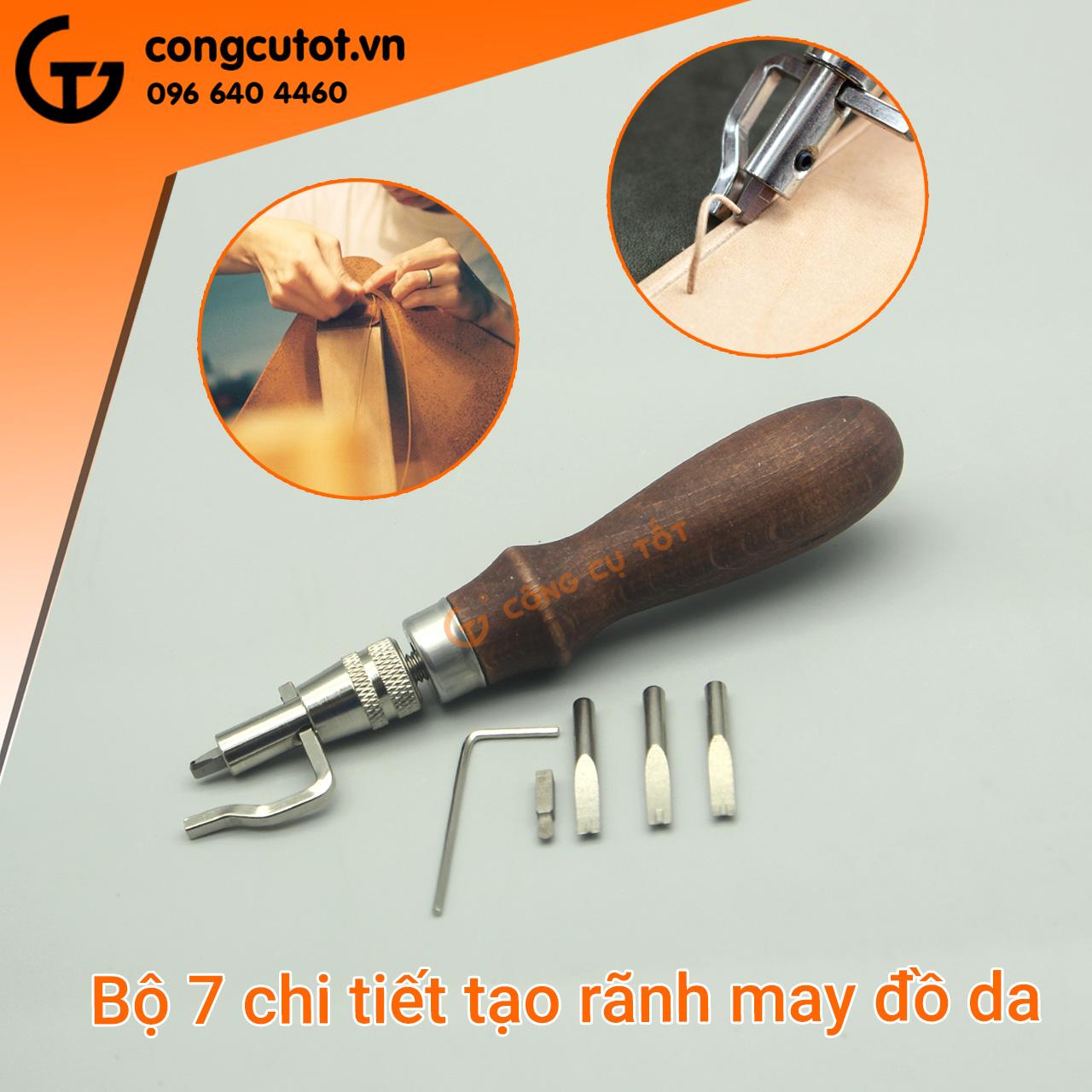 Dụng cụ tạo rãnh may đồ da