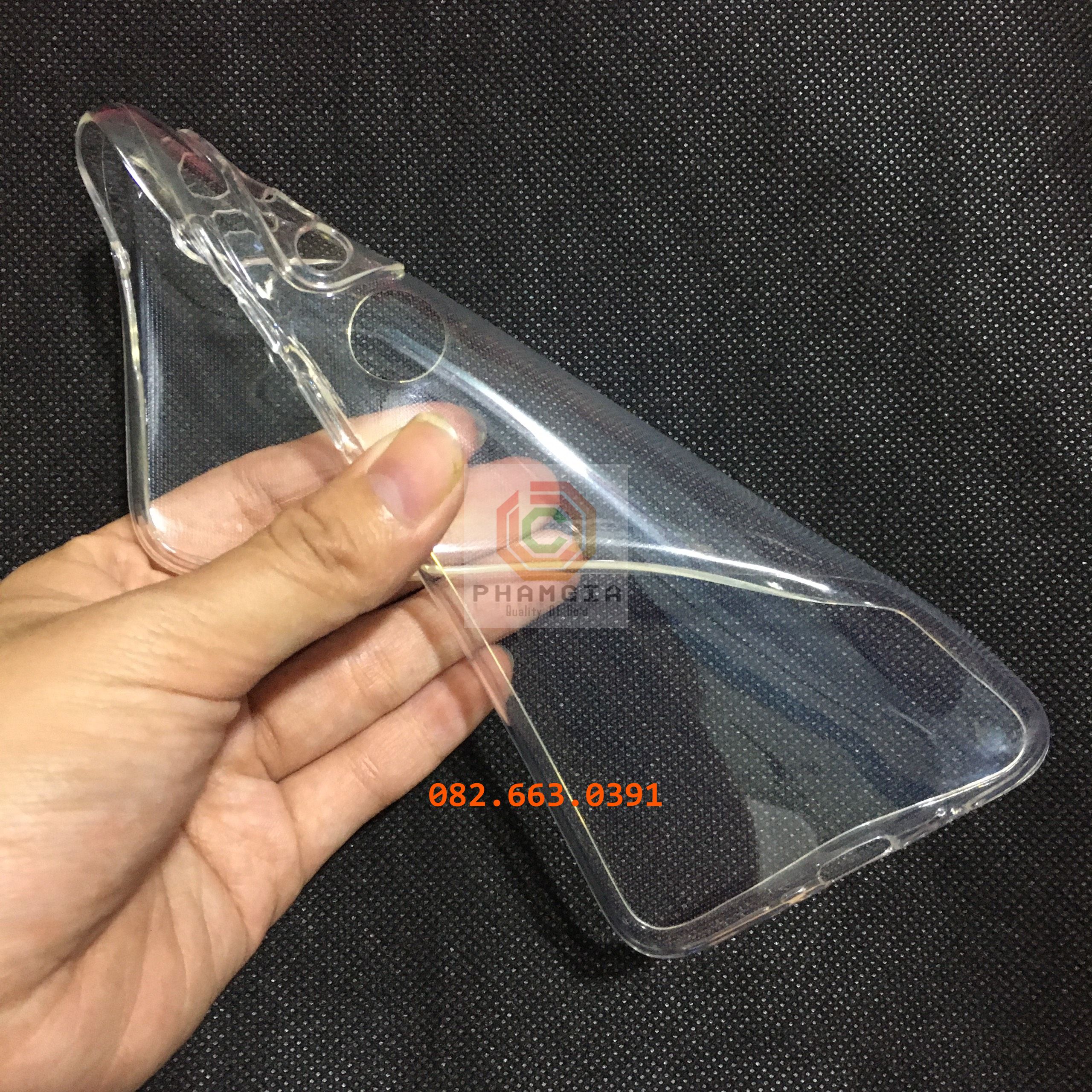 Ốp lưng Vsmart Live 4 loại chống sốc và dẻo trong bảo vệ camera toàn diện, siêu bền