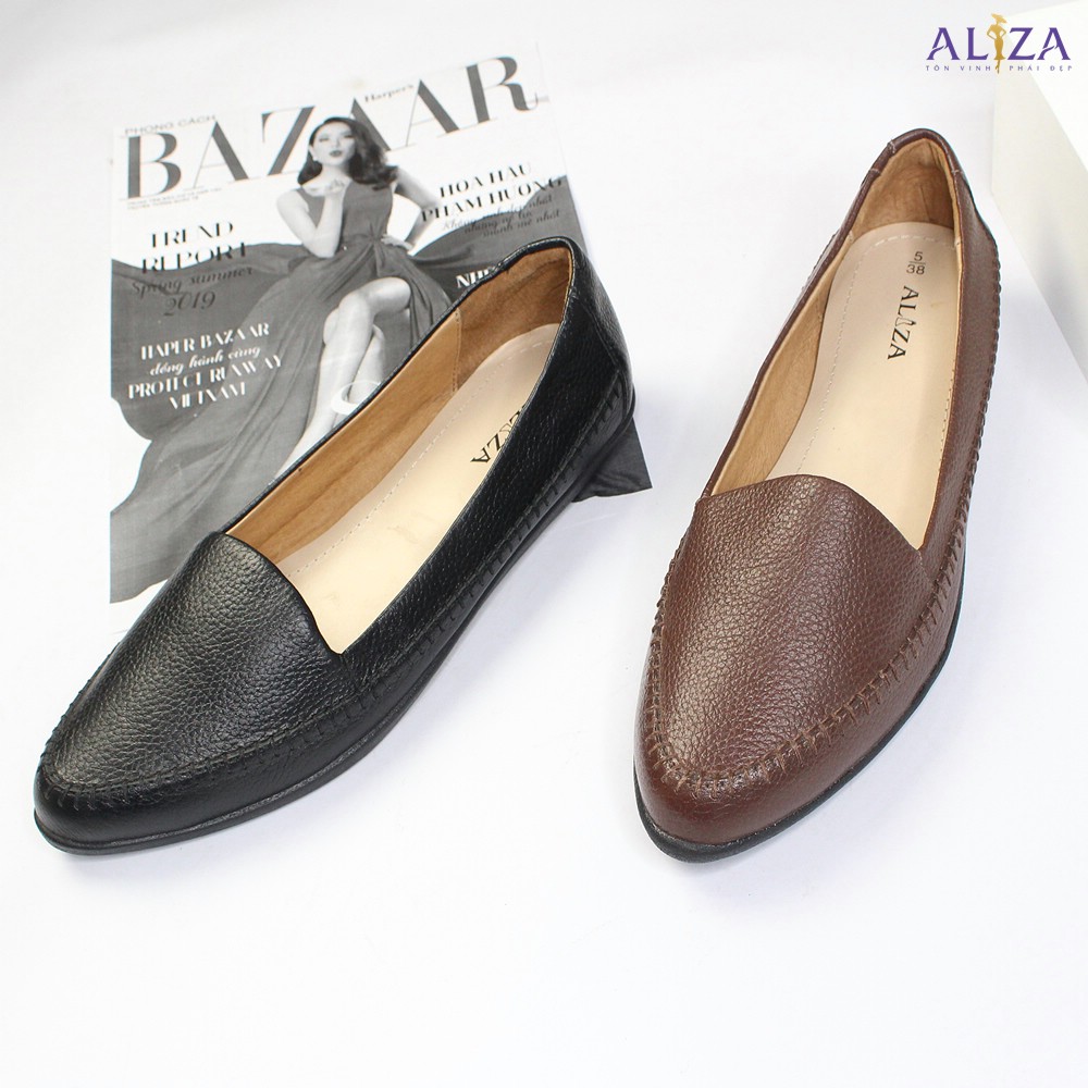 Giày bệt da bò 2 lớp - Aliza 0011B