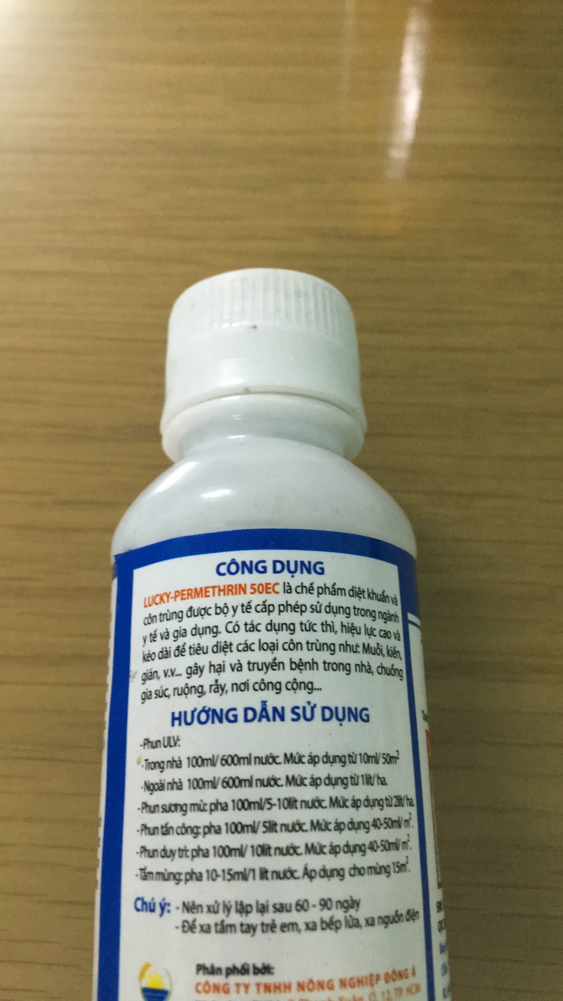 Chế Phẩm Diệt Côn Trùng Lucky lọ 100ml