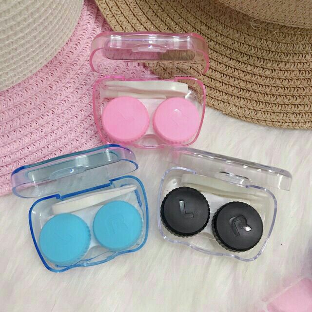 Khay gương - khay lens mini đủ dụng cụ đeo