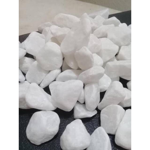 Sỏi trắng trang trí 500 gr, có nhiều cỡ sỏi