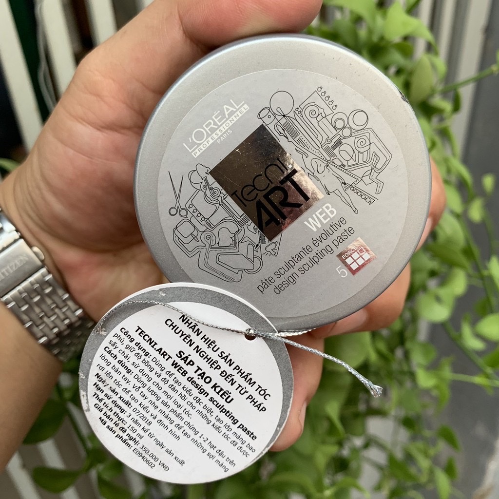 Sáp tạo kiểu tóc L’Oréal Tecni.Art Web 150ml