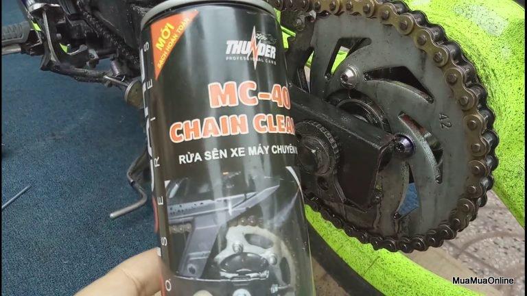 Chai Xịt rửa sên Thunder MC-40 Vệ Sinh Dây Sên 400ml