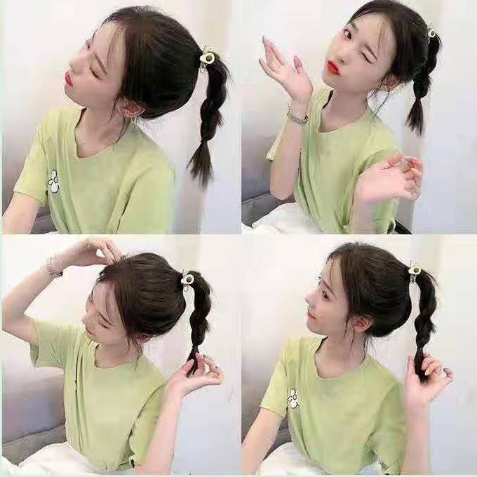 [HCM]Dây cột tóc buộc tóc hình trái bơ đẹp dễ thương ST19