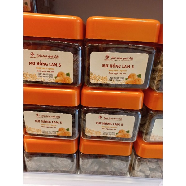 Mơ Hồng Lam 5 ô mai Hồng Lam