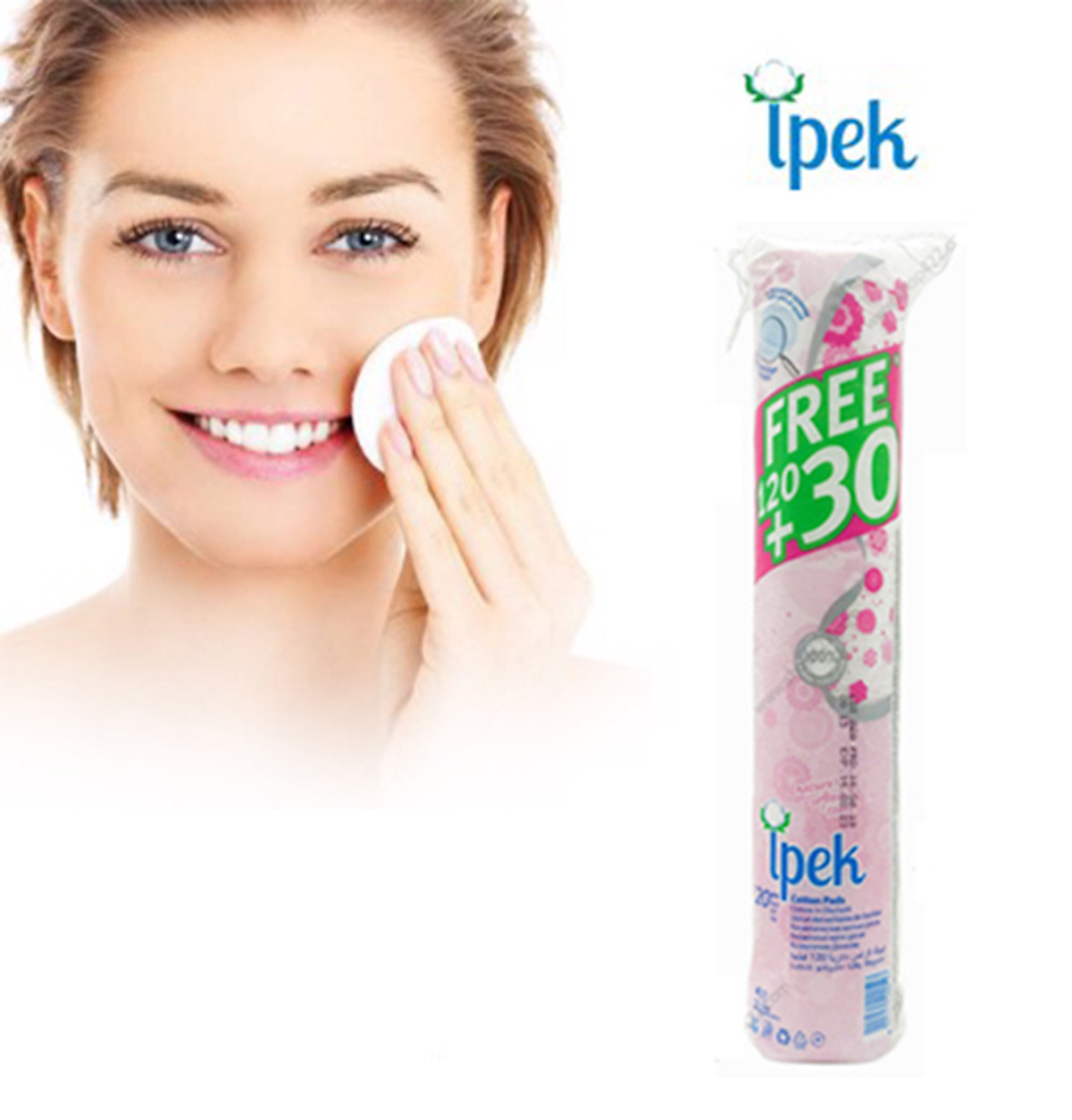 [HCM]Bông Tẩy Trang Ipek 150 Miếng
