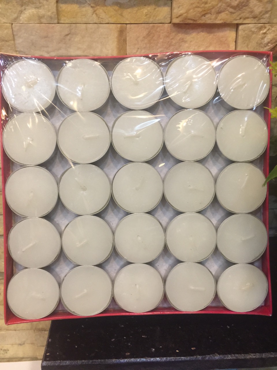 Hộp 100 viên Nến  sạch Tealight