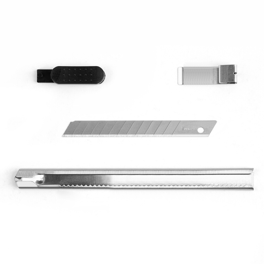 [HCM] COMBO 100 DAO RỌC, DỌC GIẤY LÔ VĂN PHÒNG PHẨM BẰNG INOX MINI (DAO KÈM LƯỠI)