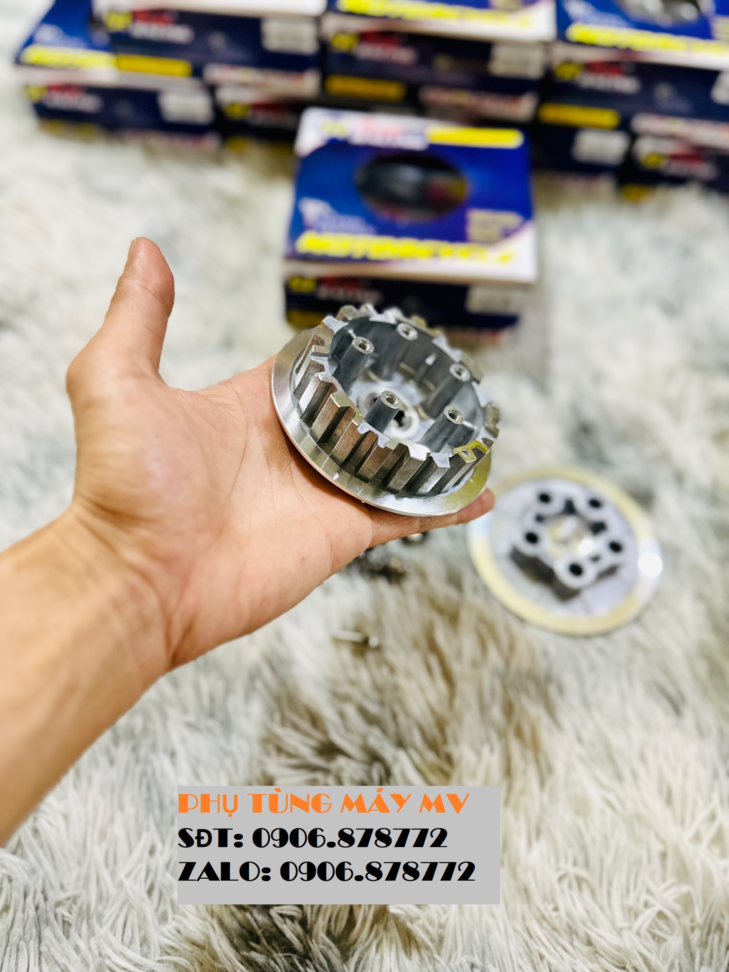 Nồi Sum 5 lò xo dành cho xe Sirius