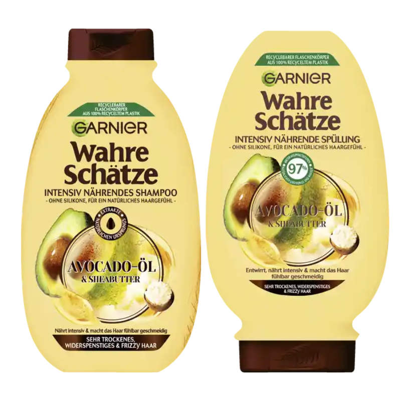 Dầu gội, kem ủ tóc Garnier Wahre Schatze - Hàng Đức