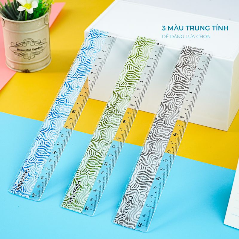 Thước Kẻ Học Sinh CLASSMATE RL04-ME (20cm)