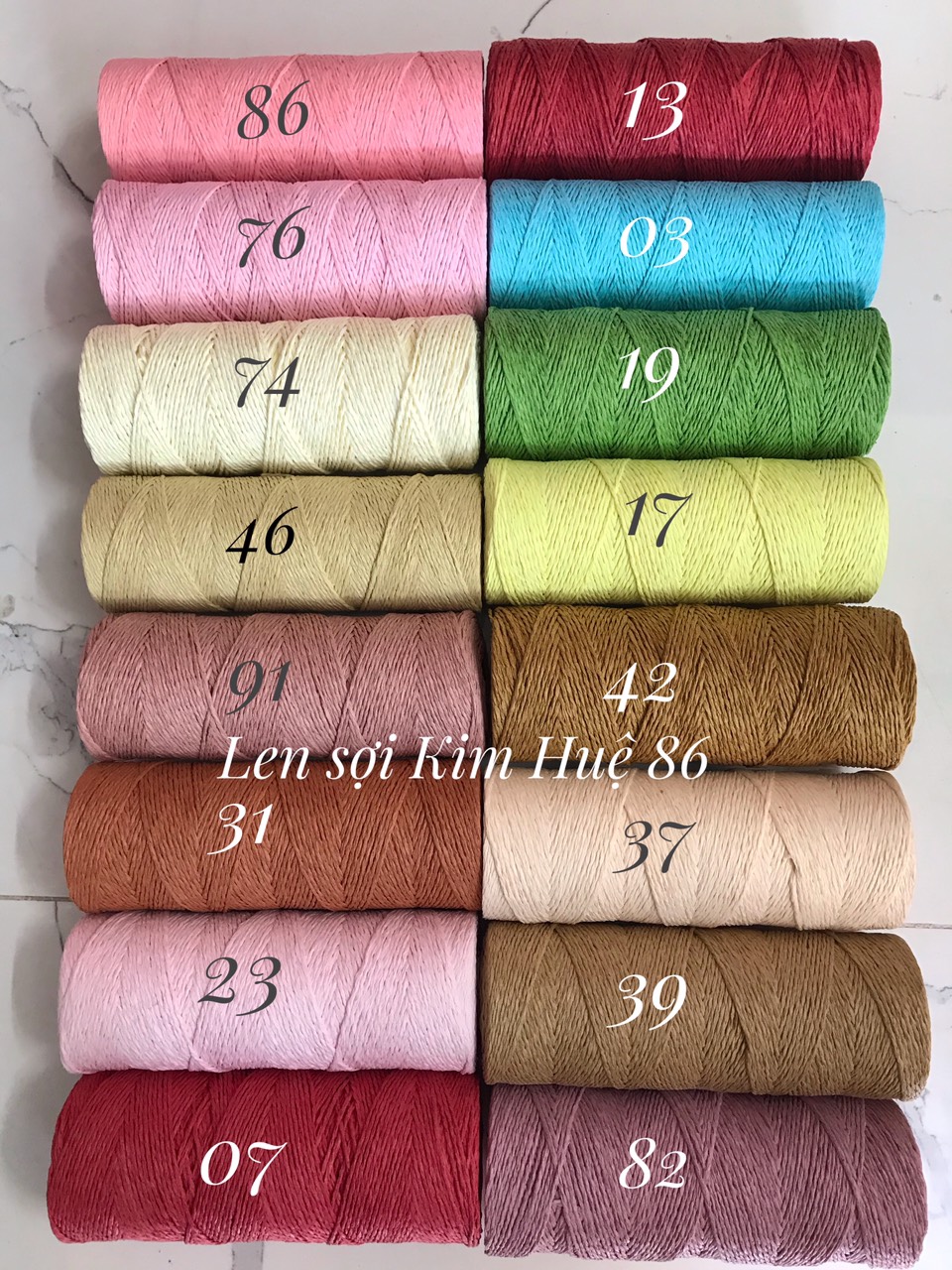 Sợi cói giấy cuộn 100g