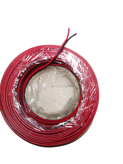 Dây điện đôi mềm đỏ đen 22AWG tính theo mét