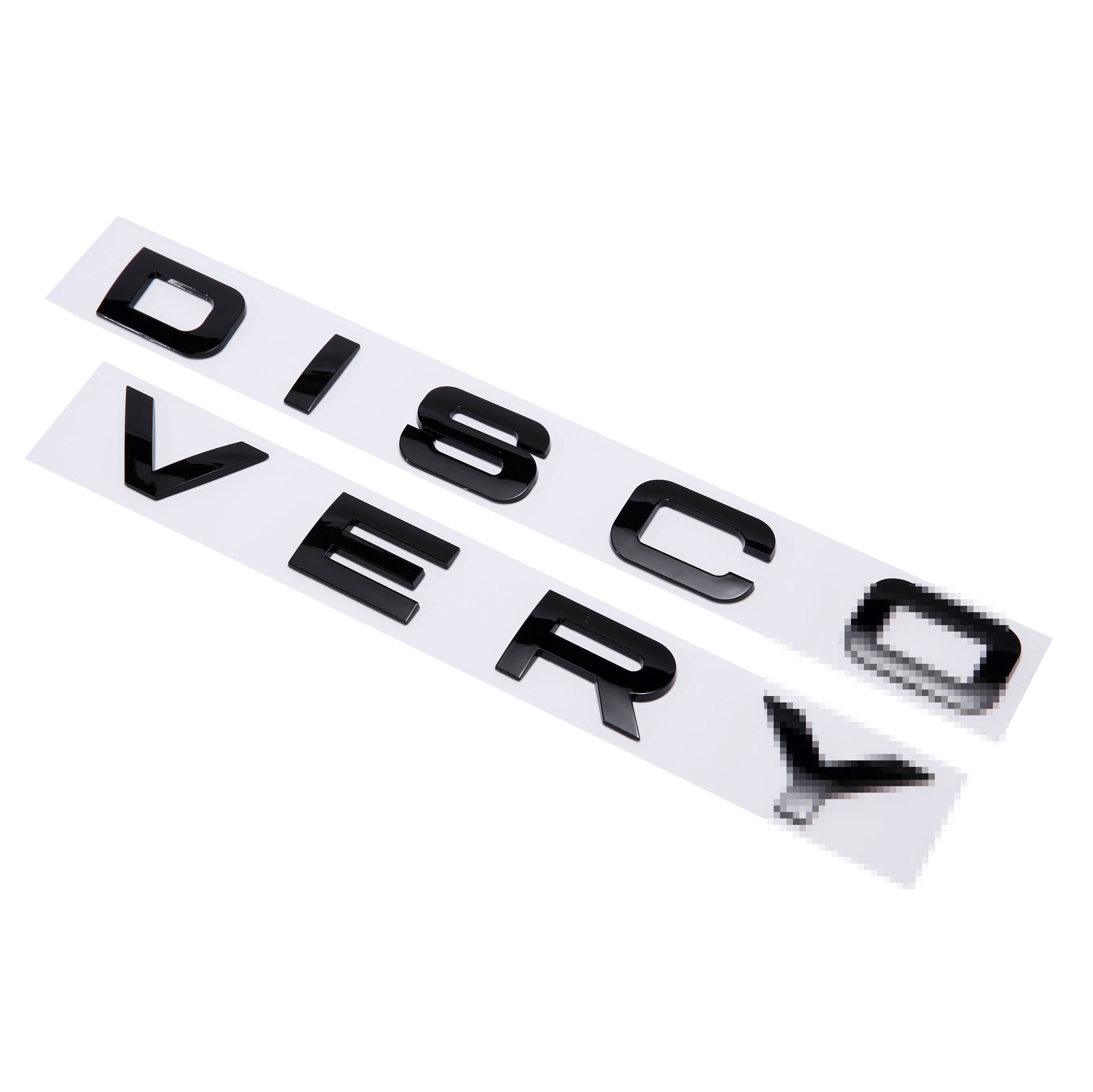 Tem Dán Trang Trí Xe Ô Tô 3D DISCOVERY - Màu Đen