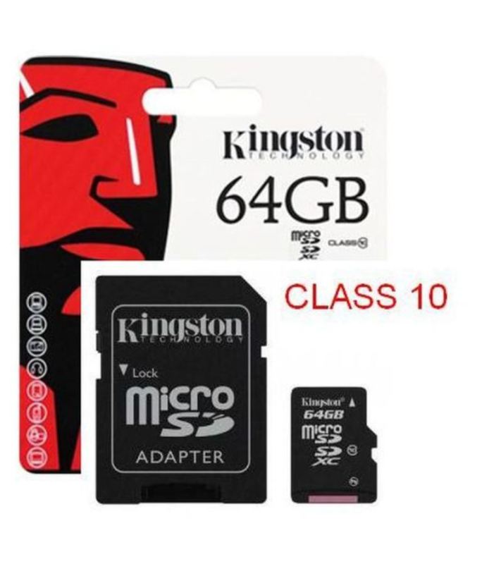 Thẻ nhớ 64GB Kingston Microsd Class 10 - bảo hành 5 năm!!!
