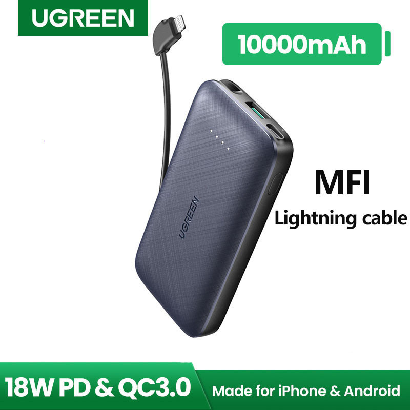 sạc ugreen kèm dây mfi