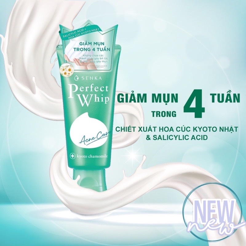 Sữa Rửa Mặt Senka Perfect Whip 100G & 120G