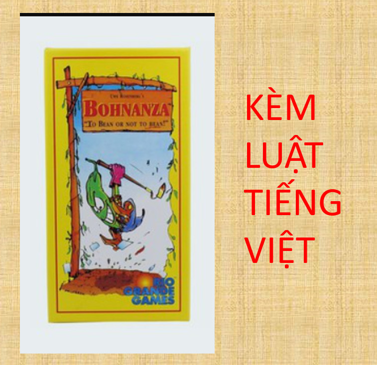 TRÒ CHƠI BOARD GAME BOHNANZA TRỒNG ĐẬU - PHIÊN BẢN MỚI