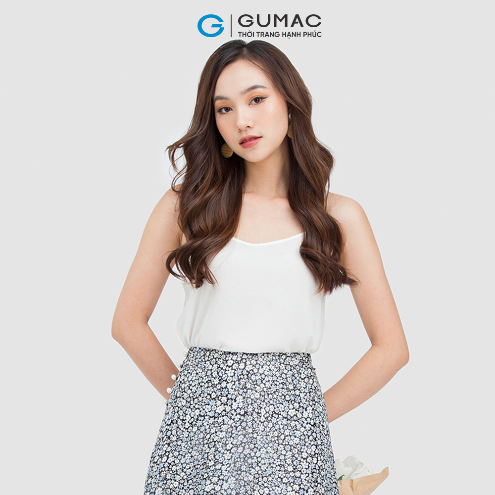[15 - 17.5 | TẶNG QUÀ đơn từ 499K] Áo 2 dây cơ bản GUMAC AC06029
