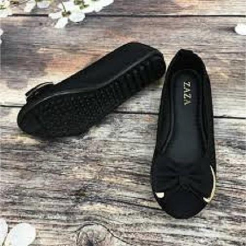 [Hoàn tiền 15%][HÌNH THẬT] Giày búp bê đính nơ khóa xinh xắn
