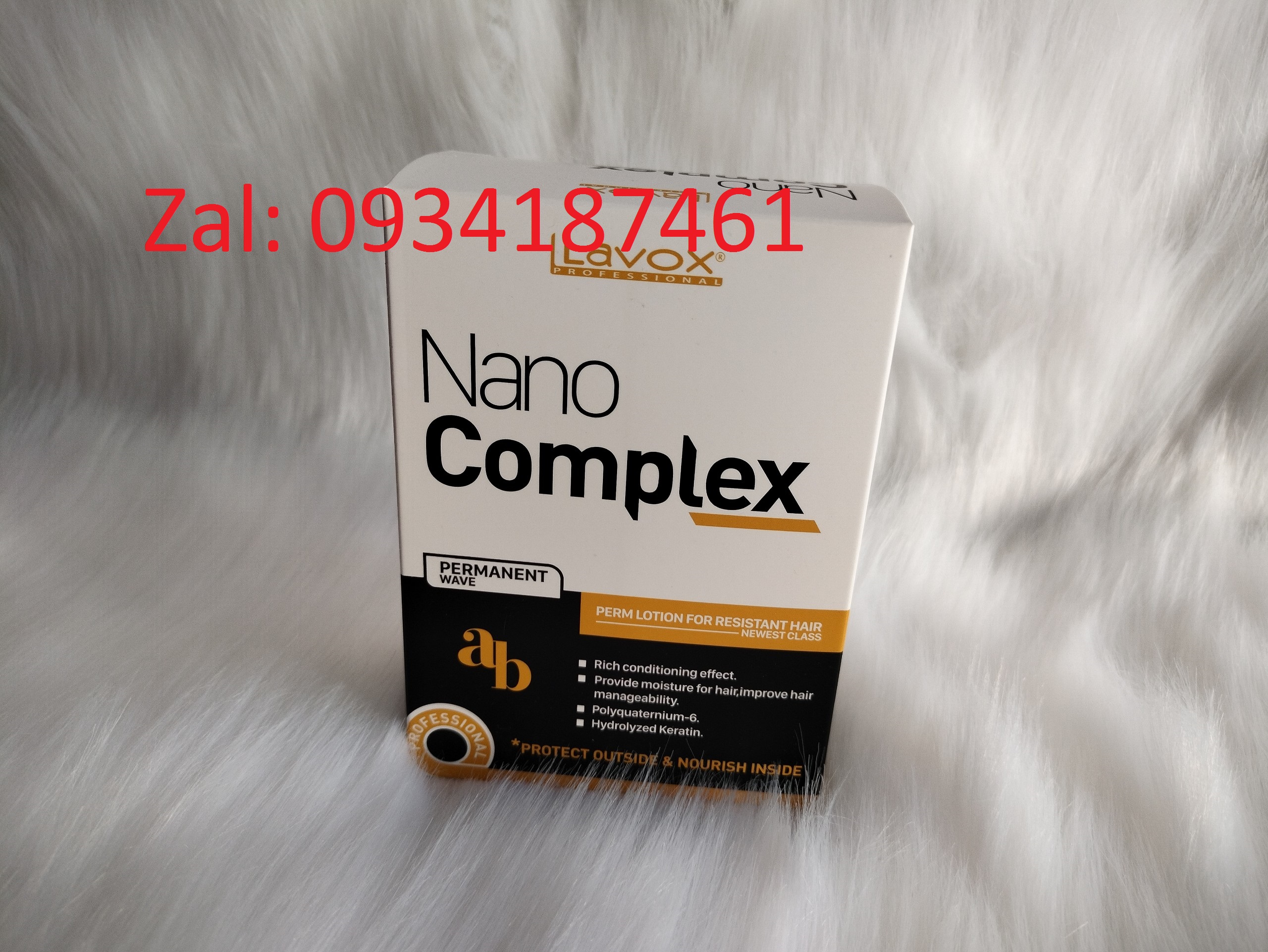 Uốn lạnh siêu dưỡng 100ml thế hệ mới nano complex Lavox