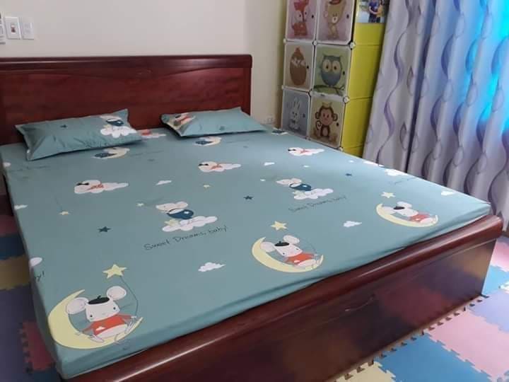 Ga chống thấm Goodmama KT 1m8-2m-(15cm -20cm)( ko vỏ gối)
