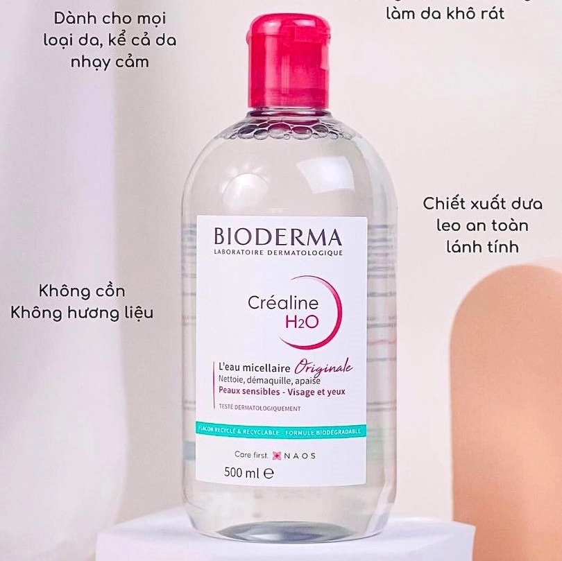 Nước tẩy trang Bioderma 500ml