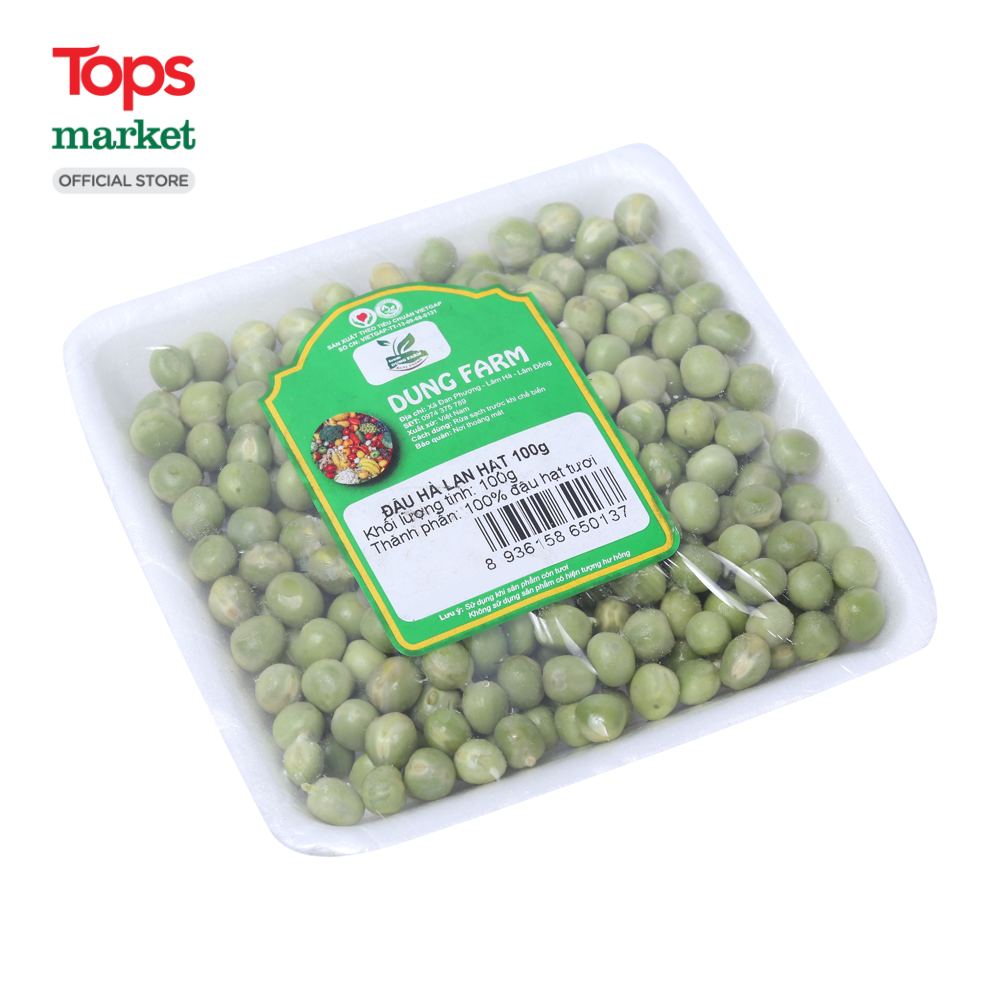 Đậu Hà Lan Hạt 100G - Siêu Thị Tops Market