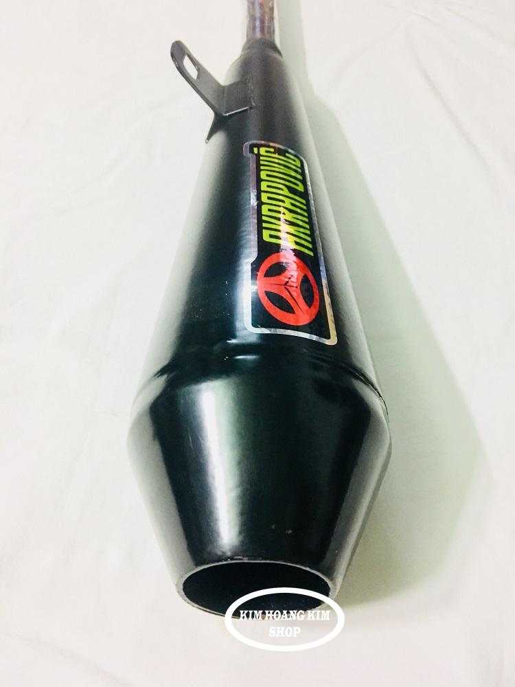 Pô Cafe full cổ dành cho Wave,Dream,67 (màu Đen)