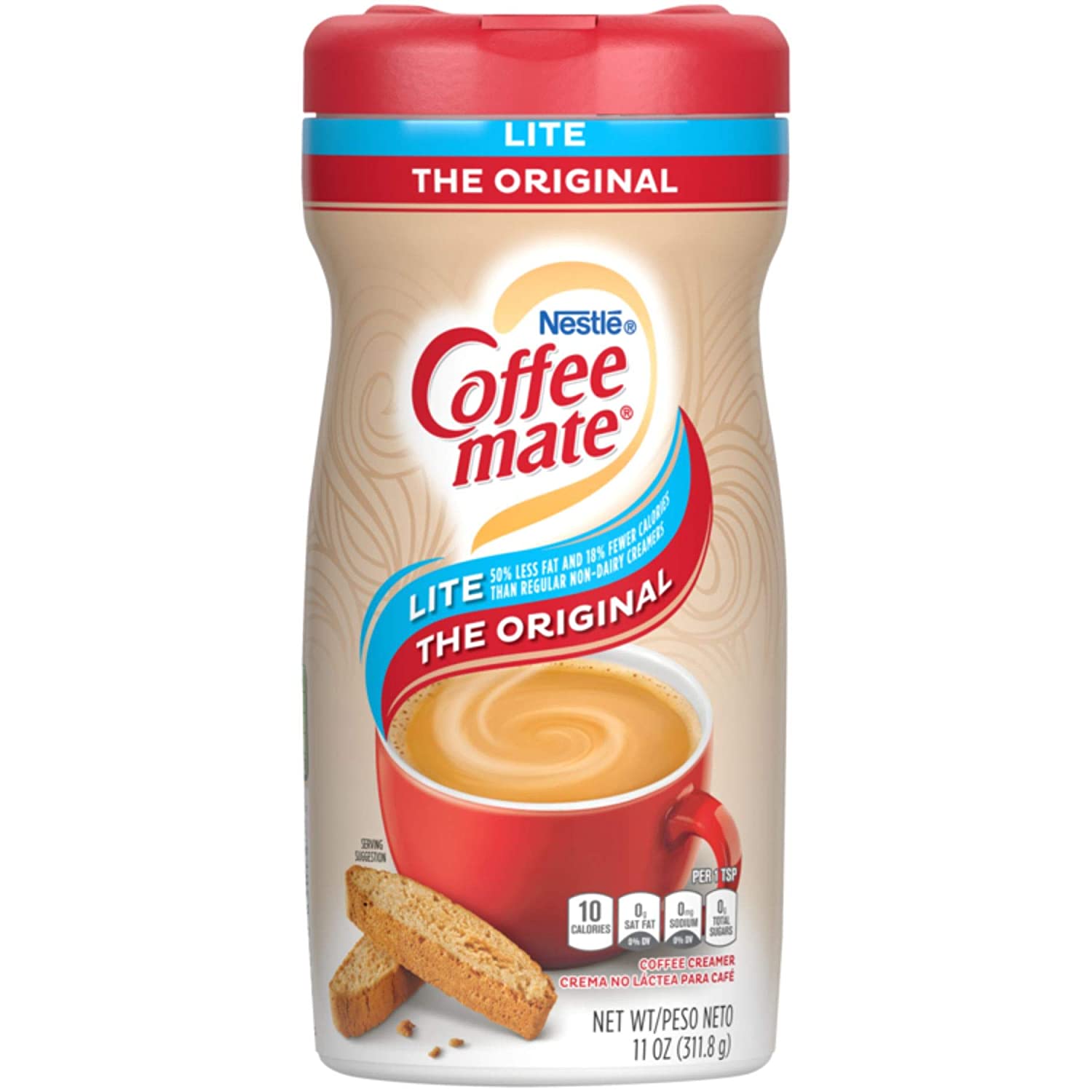 HCMBỘT KEM SỮA ÍT BÉO Coffee-mate Original Lite Powder Coffee Creamer 311g