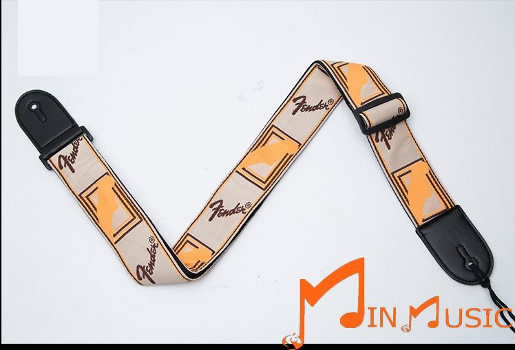 Dây đeo đàn guitar I Dây Fender 2 Đầu dầy 3 lớp không co giãn I Loại Cao Cấp