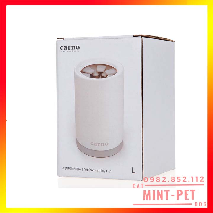 Cốc Rửa Chân Cho Chó Mèo Carno