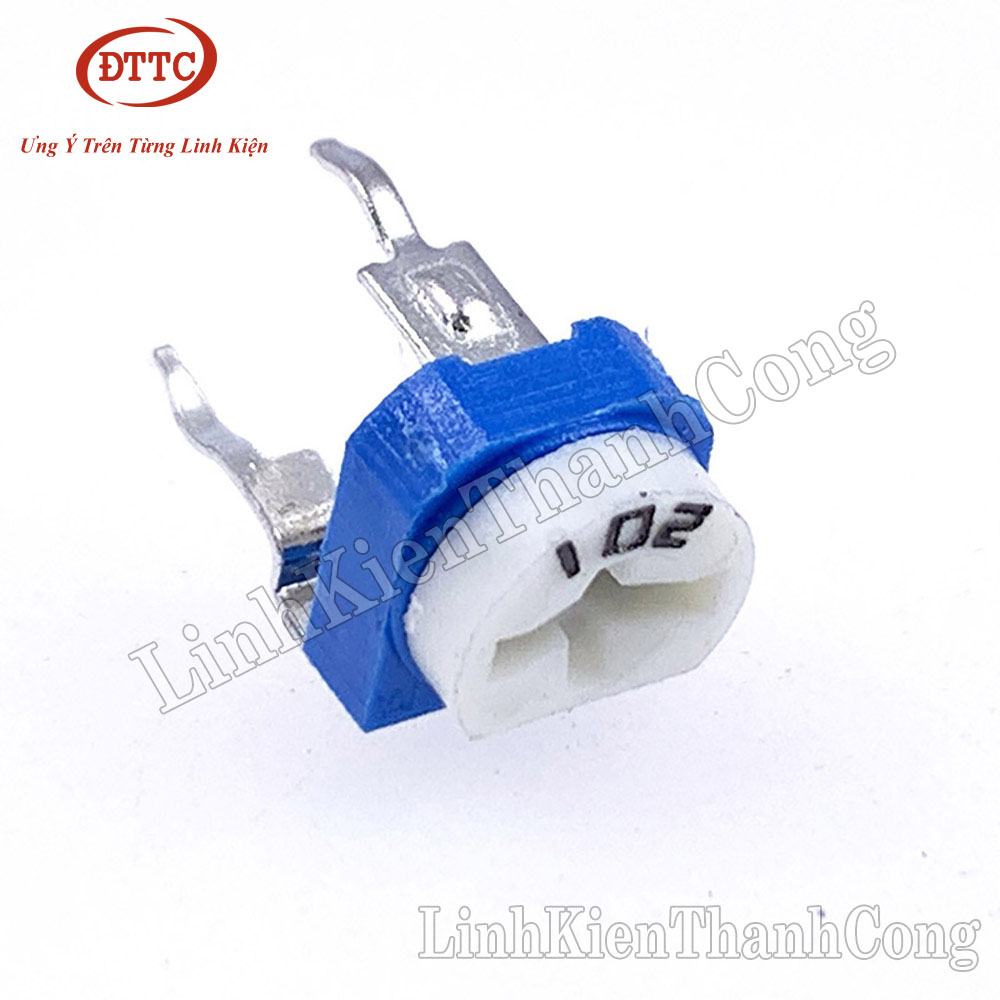 Biến trở tam giác RM065 102 (1K), 103 (10K), 104 (100K), 105 (1M), 202 (2K), 203 (20K), 204 (200K), 501 (500R), 502 (5K), 503 (50K), 504 (500K)