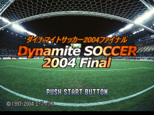 [HCM]GAME PS1 DYNAMITE SOCCER 2004 ( GAME DA BANH )