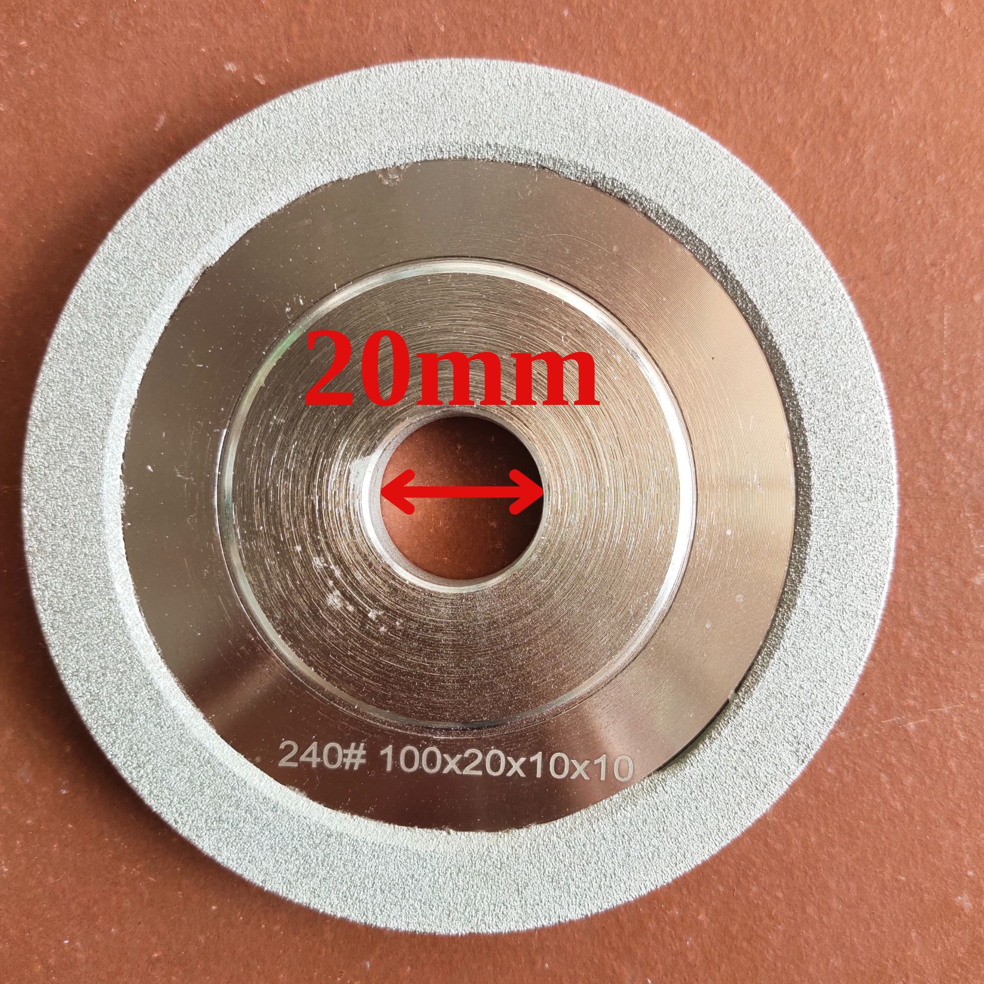 Đá mài kim cương - Mài lưng kim cương Ø 100mm (MLKC100)