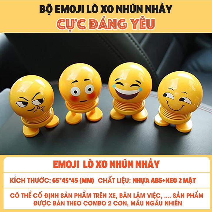 [HCM]Thú nhún Emoji lò xo (mẫu ngẫu nhiên)