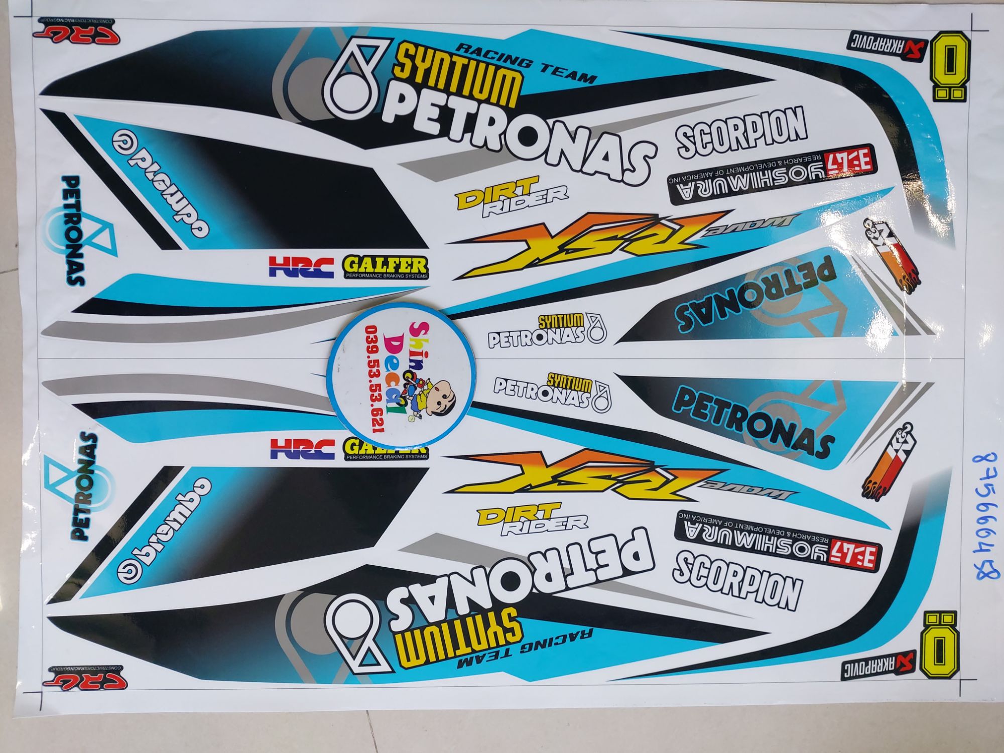 Tem xe wave rsx 2014 petronas