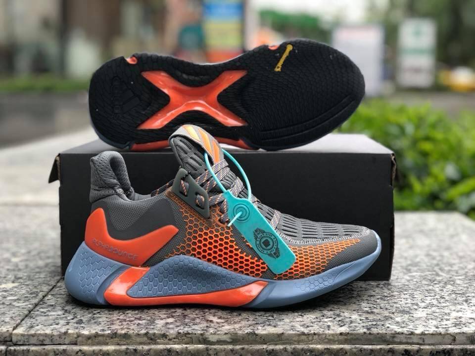 Giày Thể Thao Nam Adidas Alphabounce 2020 - XÁM CAM AB20-- Sneaker 2020