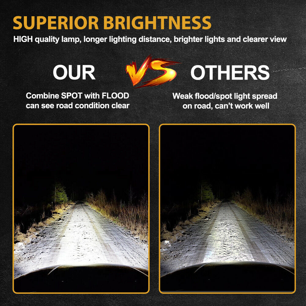 Thanh đèn Led 5inch dành cho xe 4x4 Atv