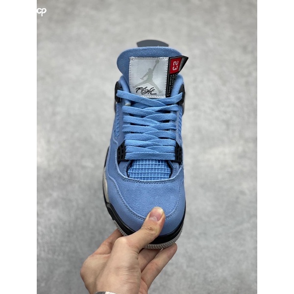 [GIÀY J.D.4 UNC BLUE SC FULL BOX + FREE SHIP]