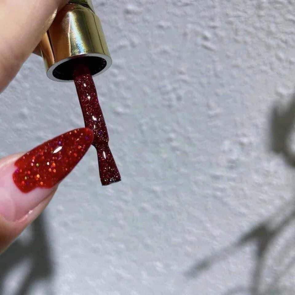 sơn flat đỏ siêu hot sơn móng tay
