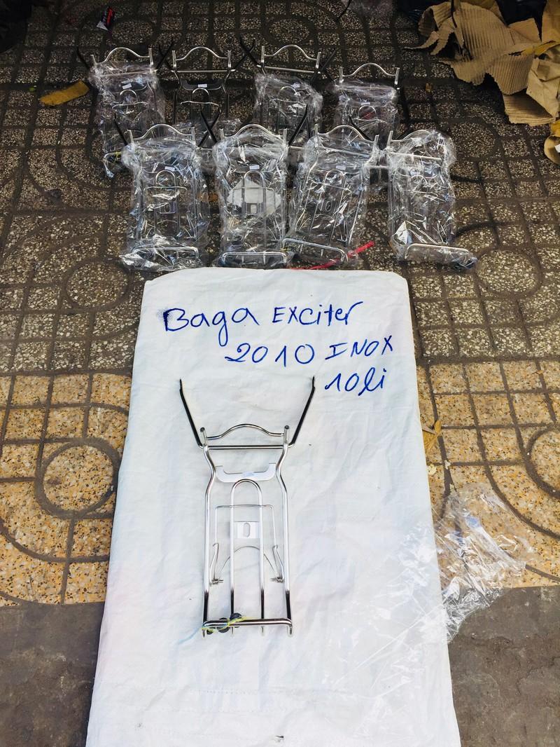 Baga giữa exciter 2010 inox cao cấp