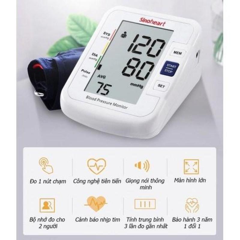 Máy đo huyết áp bắp tay ( BH 3 năm 1 đổi 1) nhập khẩu