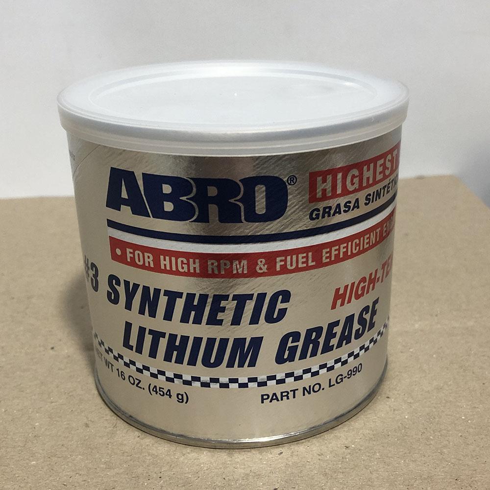 Mỡ bò bôi trơn Abro Synthetic Lithium Grease (Mỹ)