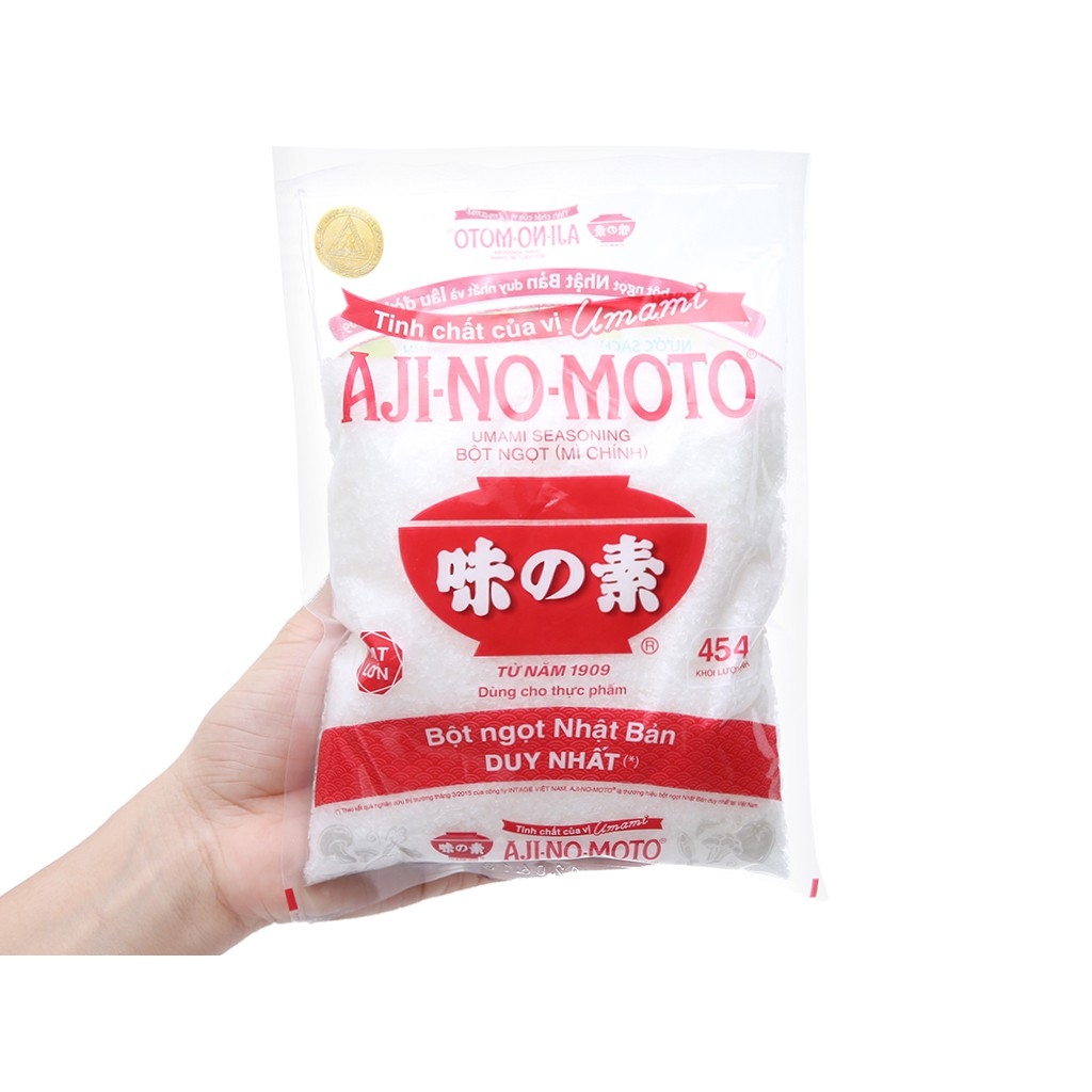 mì chính ajnomoto gói 454g