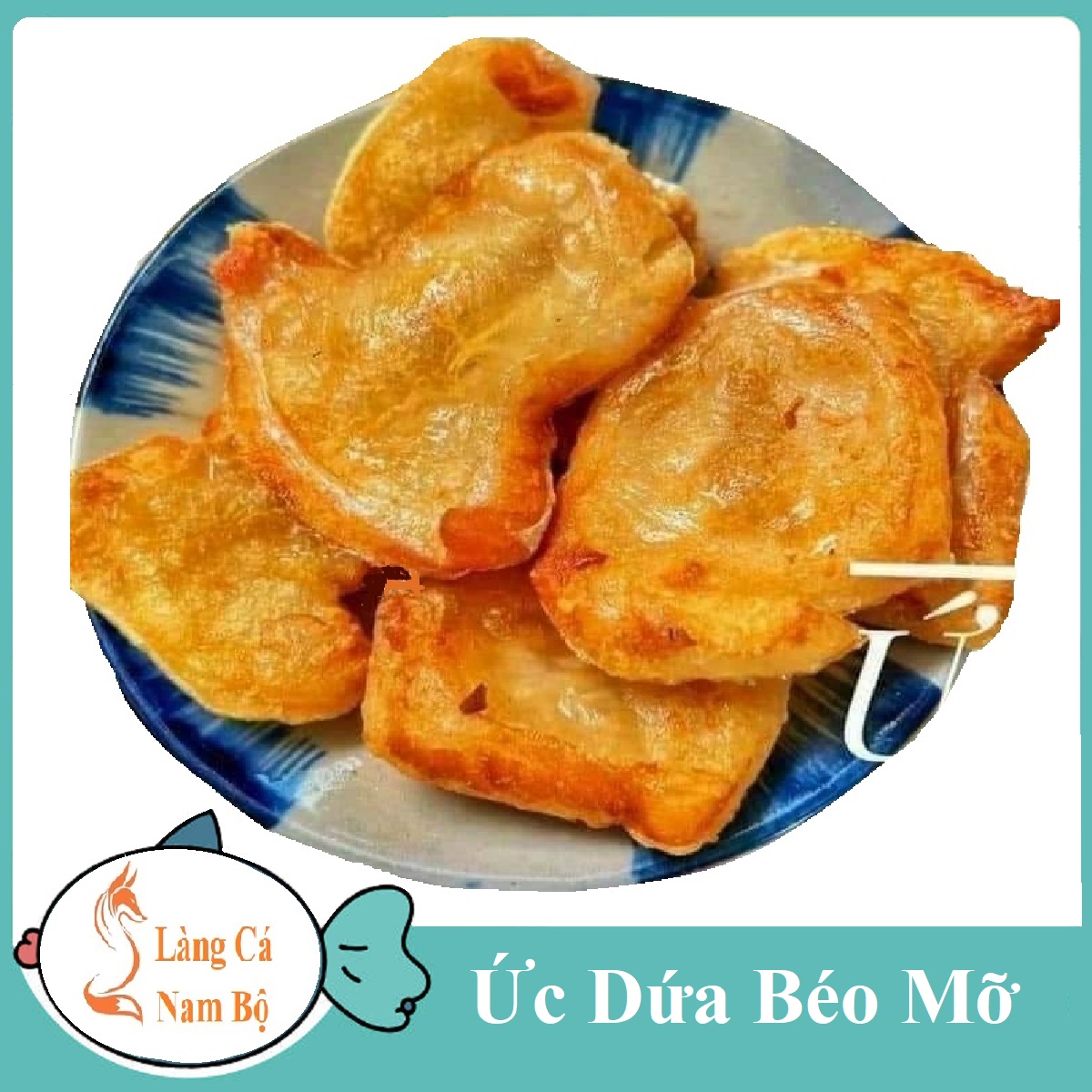 KHÔ ỨC CÁ DỨA ( phần lườn cá siêu béo )