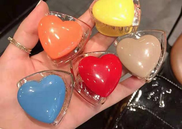 GẤP TÓC TRÁI TIM TAM GIÁC SANG CHẢNH