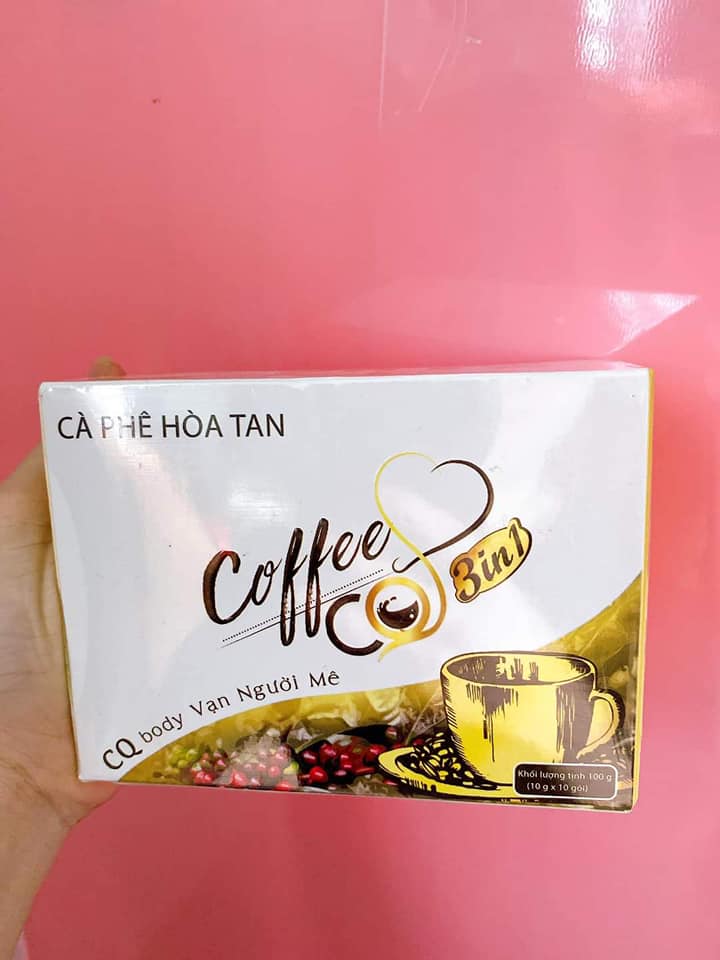 CÀ PHÊ GIẢM CÂN CQ SLIM COFFEE (HỘP 10 GÓI)